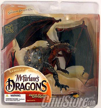 SORCERER'S CLAN DRAGON 2 6" Figure MCFARLANE DRAGONS SERIES 2 McFarlane Spawn Toy