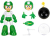 Megaman 4 Inch Action Figure 1/12 Scale Wave 2 - Mega Man Hyper Bomb