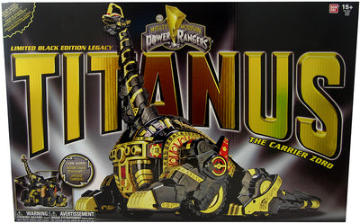 Mighty Morphin Power Rangers 10 Inch Action Figure - Titanus Black Edition