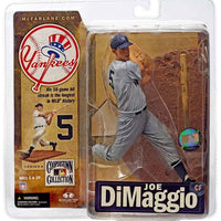 MLB Baseball Cooperstown 6 Inch Static Figure Series 5 - Joe Dimaggio Grey Jersey Variant