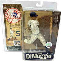 MLB Baseball Cooperstown 6 Inch Static Figure Series 5 - Joe Dimaggio White Jersey