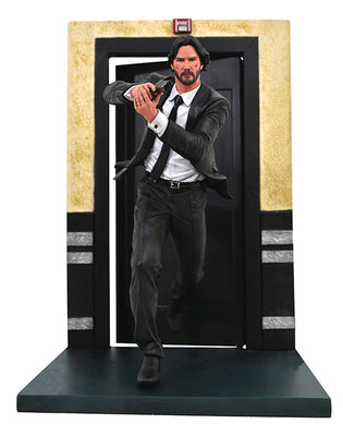 Movie Gallery 9 Inch Statue Figure John Wick - John Wick (Running)