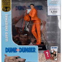 Movie Maniacs Dumb And Dumber 7 Inch Statue Figure Exclusive - Lloyd Christmas Gold Label