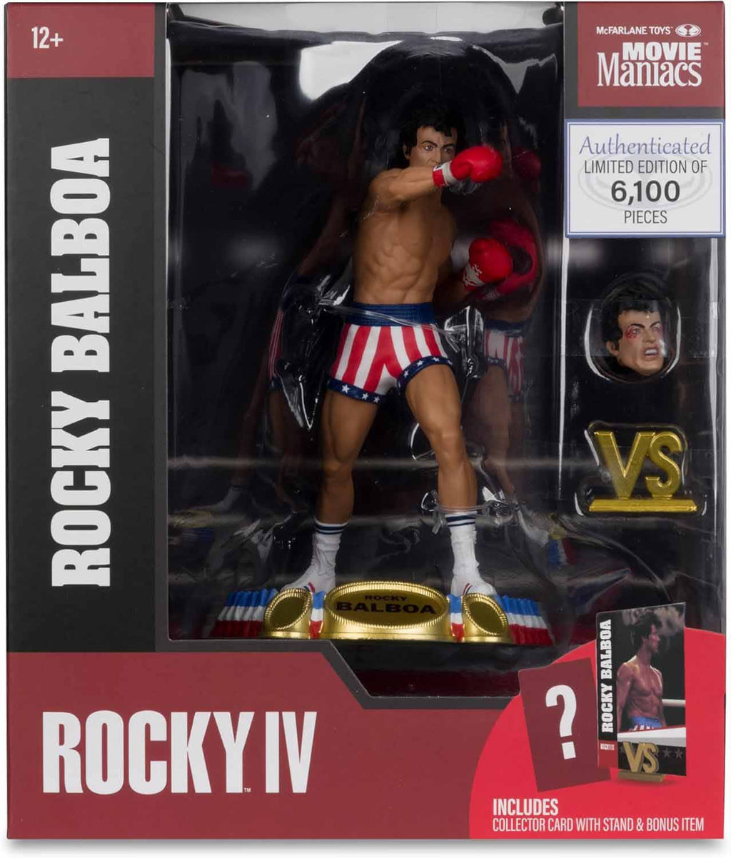 Movie Maniacs Rocky IV 6 Inch Static Figure Wave 3 - Rocky Balboa