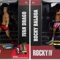 Movie Maniacs Rocky IV 6 Inch Static Figure Wave 3 - Set of 2 (Rocky Balboa & Ivan Drago)