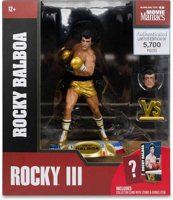 Movie Maniacs 6 Inch Static Figure Wave 2 - Rocky Balboa (Rocky III)