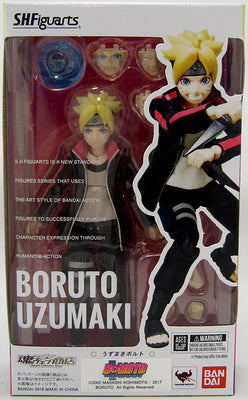 Naruto Boruto 5 Inch Action Figure S.H. Figuarts - Boruto (Shelf Wear Packaging)