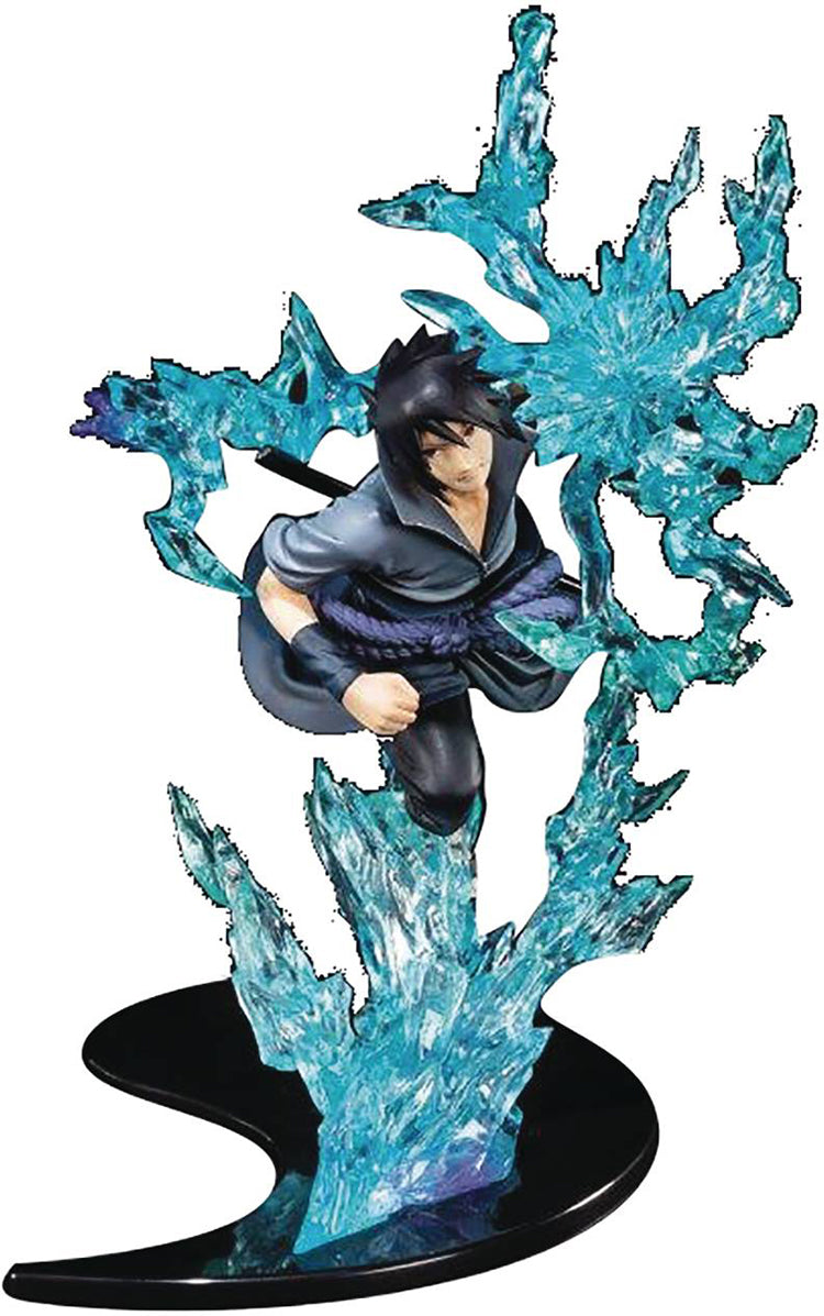 Naruto Shippuden 7 Inch Statue Figure Figuarts Zero - Kizuna Sasuke Uchiha