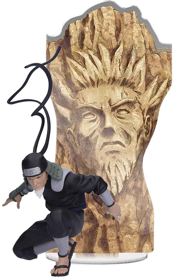 Naruto Shippuden 6 Inch Static Figure Panel Spectale - Sarutobi Hiruzen