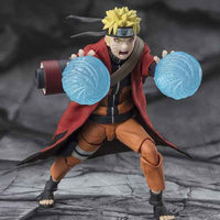 Naruto Shippuden 6 Inch Action Figure S.H. Figuarts Exclusive - Naruto Uzumaki Sage Mode Savior of Konoha