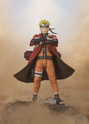 Naruto Shippuden 6 Inch Action Figure S.H. Figuarts Exclusive - Naruto Uzumaki Sage Mode Savior of Konoha