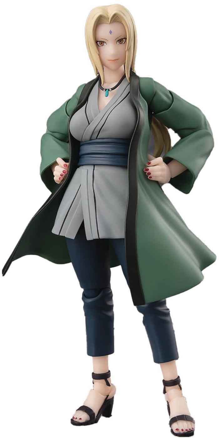 Naruto Shippuden 6 Inch Action Figure S.H. Figuarts - Tsunade Legendary Medical Ninja