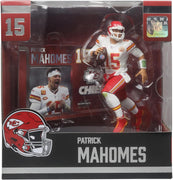 NFL Football SportPicks 7 Inch Static Figure - Patrick Mahomes White Jersey