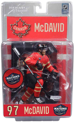 NHL Hockey 7 Inch Static Figure 4 Nations - Connor McDavid (Team Canada)