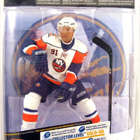 NHL Hockey 6 Inch Action Figure Series 24 - John Tavares (Limit to 1000 Pieces) White Jersey Silver Level Variant