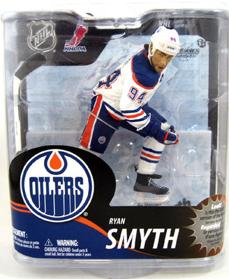 NHL Hockey 6 Inch Action Figure Series 30 - Ryan Smyth White Jersey Silver Level Variant