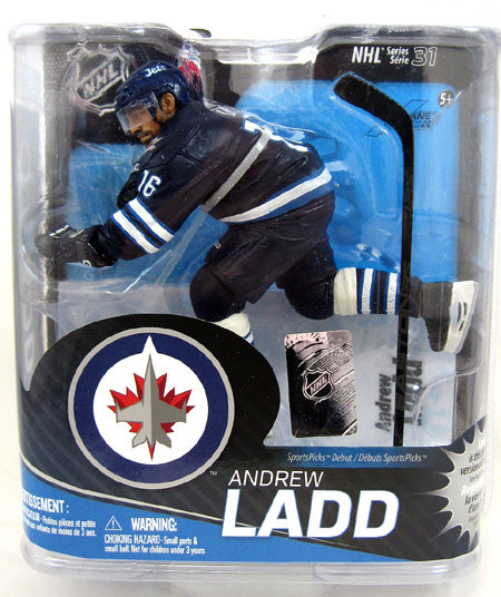 NHL Hockey 6 Inch Action Figure Series 31 Andrew Ladd Blue Jersey Bronze Level Variant