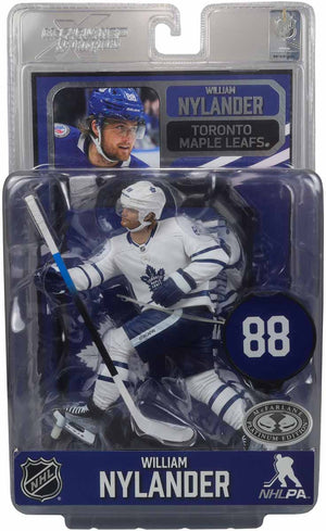 NHL Hockey SportsPicks 7 Inch Static Figure Toronto Maple Leafs Exclusive - William Nylander Platinum