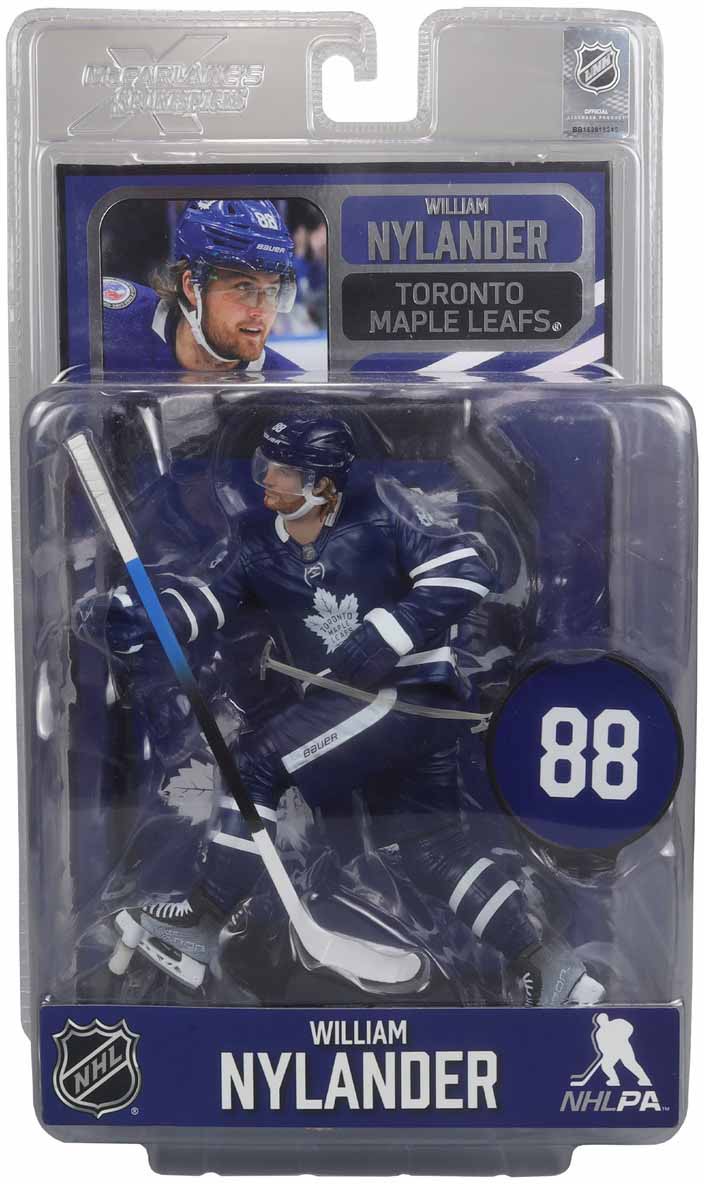 NHL Hockey SportsPicks 7 Inch Static Figure Toronto Maple Leafs - William Nylander