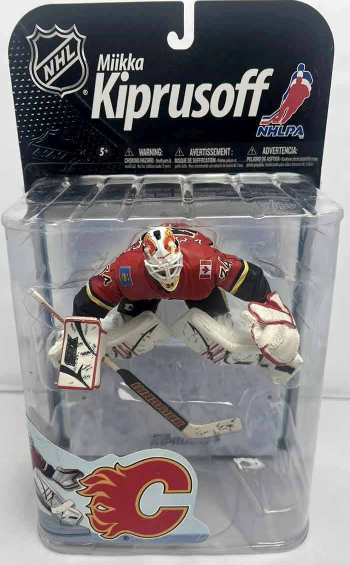 NHL Hockey Sports Picks 6 Inch Static Figure Series 22 - Miikka Kiprusoft Red Jersey