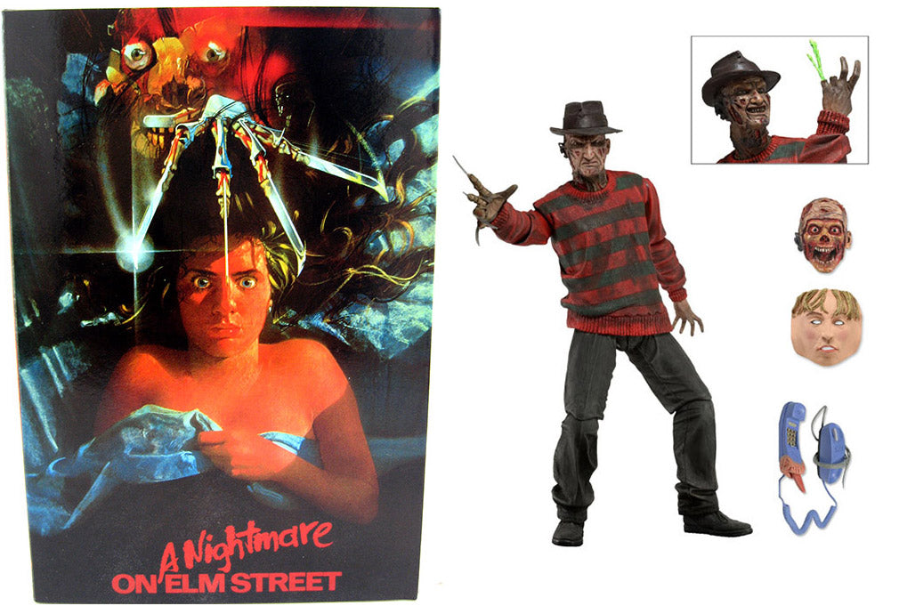 Nightmare On Elm Street 7 Inch Action Figure Deluxe 30th Anniversary - Ultimate Freddy Krueger