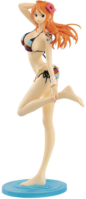 One Piece 6 Inch Static Figure Glitter & Glamour - Nami Color Walk V1