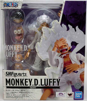 One Piece 6 Inch Action Figure S.H. Figuarts - Monkey D Luffy Gear5 Reissue