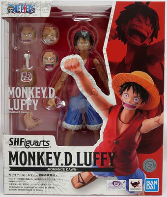 One Piece 6 Inch Action Figure S.H. Figuarts - Monkey D Luffy Romance Dawn