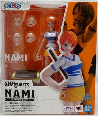 One Piece 6 Inch Action Figure S.H. Figuarts - Nami Romance Dawn