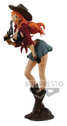 One Piece Treasure Cruise World 7 Inch Static Figure Cowboy Theme Series - Nami (Shelf Wear Packaging)