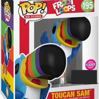 Pop Ad Icons Froot Loops 3.75 Inch Action Figure Exclusive - Toucan Sam Flocked #195