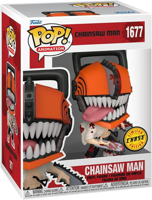 Pop Animation Chainsaw Man 3.75 Inch Action Figure - Chainsaw Man #1677 Chase