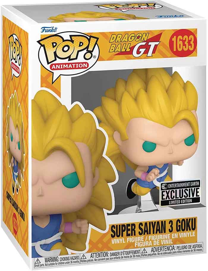 Pop Animation Dragonball GT 3.75 Inch Action Figure Exclusive - Super Saiyan 3 Goku #1633