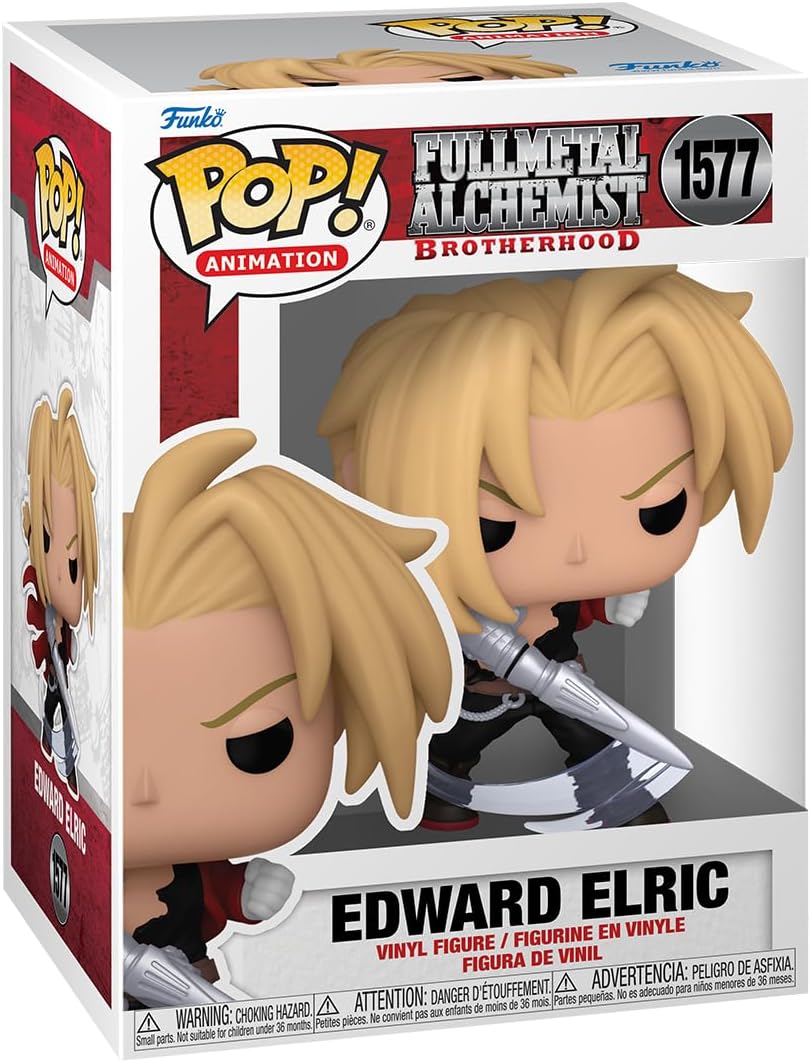 Pop Animation Fullmetal Alchemist Brotherhood 3.75 Inch Action Figure - Edward Elric with Blade #1577