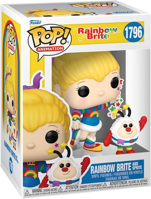 Pop Animation Rainbow Brite 3.75 Inch Action Figure - Rainbow Brite and Sprite #1796