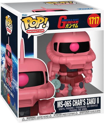 Pop Animation Super Mobile Suit Gundam 6 Inch Action Figure Deluxe - MS-06S CHAR'S ZAKU II