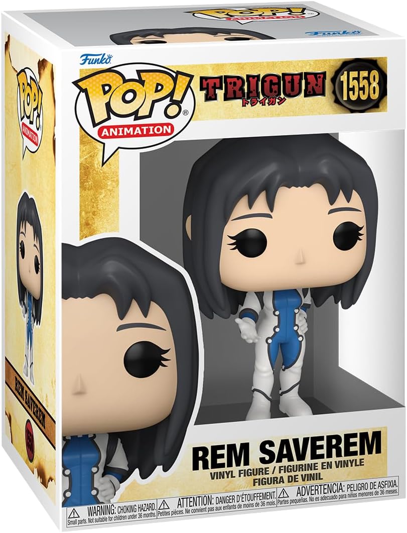 Pop Animation Trigun 3.75 Inch Action Figure - Rem Saverem #1558