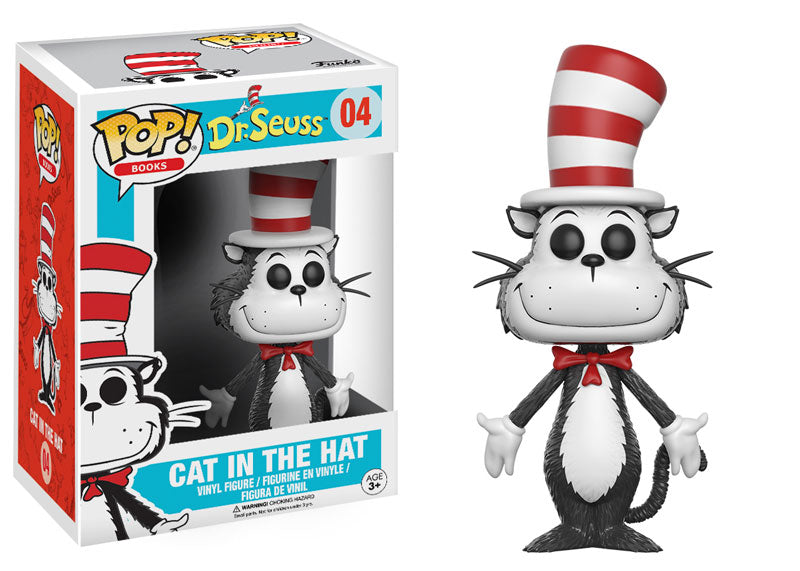 Pop Books 3.75 Inch Action Figure Dr. Seuss - Cat In The Hat #04