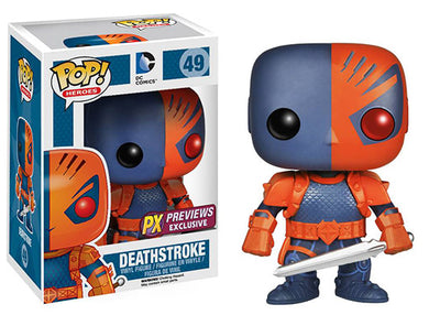 Pop DC Heroes 3.75 Inch Action Figure Exclusive - Deathstroke #49