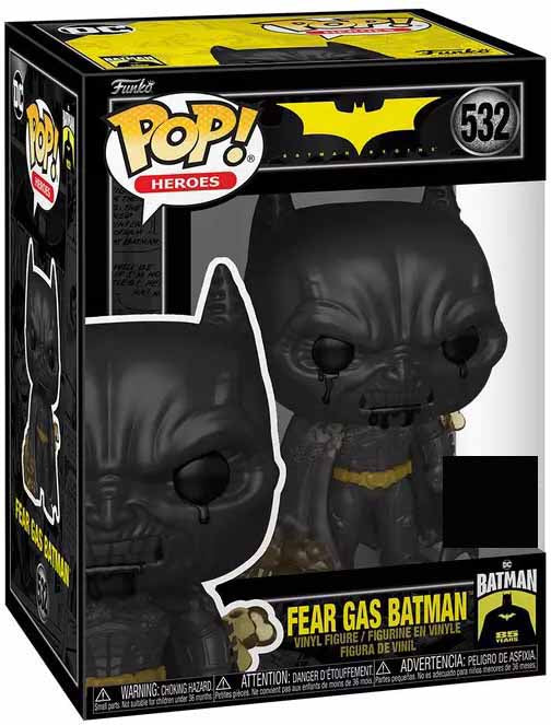 Pop DC Heroes Batman The Dark Knight 3.75 Inch Action Figure Exclusive - Fear Gas Batman #532