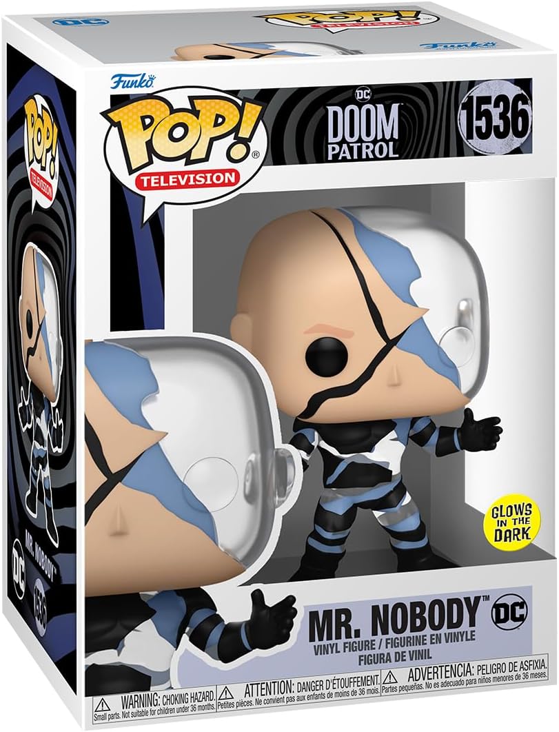 Pop DC Heroes Doom Patrol 3.75 Inch Action Figure - Mr. Nobody #1536