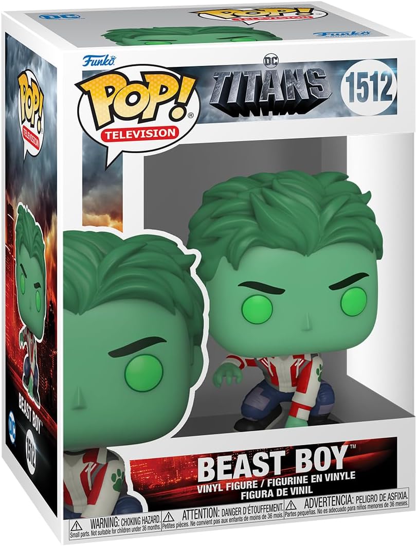 Pop DC Heroes Titans 3.75 Inch Action Figure - Beast Boy #1512