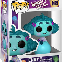 Pop Disney Inside Out 2 3.75 Inch Action Figure - Envy on Memory Orb #1449