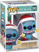 Pop Disney Lilo & Stitch 3.75 Inch Action Figure - Stitch with Hat #1503