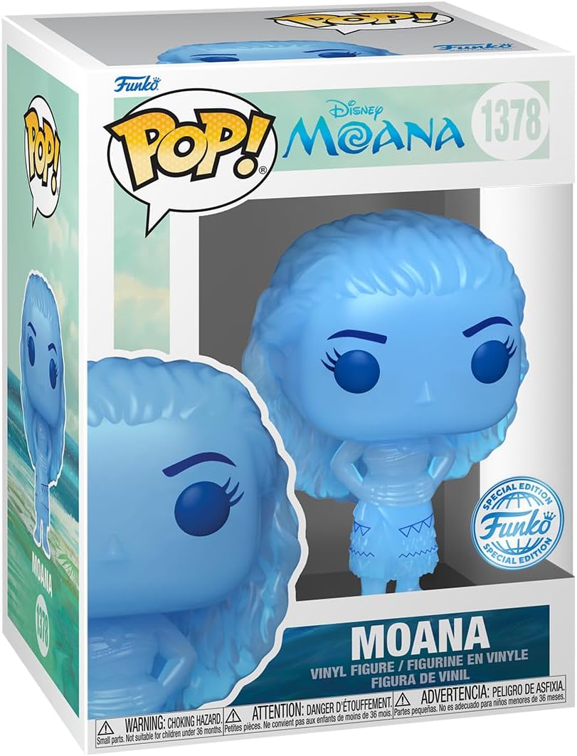 Pop Disney Moana 3.75 Inch Action Figure Exclusive - Translucent Moana #1378