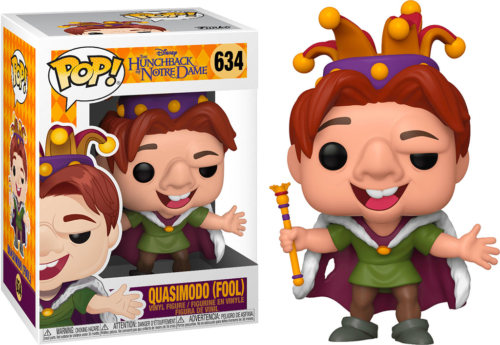 Pop Disney 3.75 Inch Action Figure The Hunchback Of Notre Dame - Quasimodo Fool #634