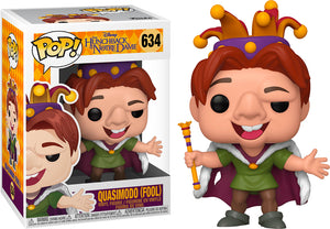 Pop Disney 3.75 Inch Action Figure The Hunchback Of Notre Dame - Quasimodo Fool #634