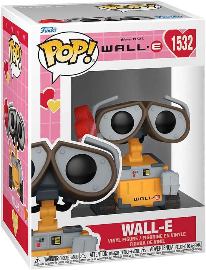 Pop Disney Wall-E 3.75 Inch Action Figure - Valentines Wall-E #1532