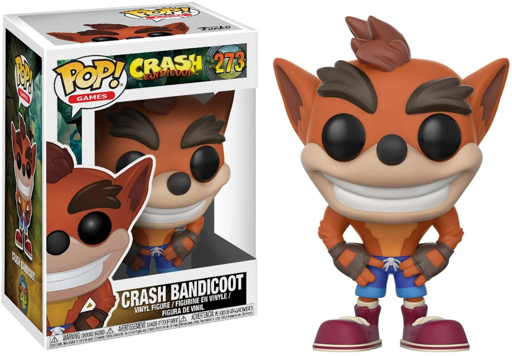 Pop Games Crash Bandicoot 3.75 Inch Action Figure - Crash Bandicoot #273