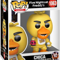 Pop Games Five Nights at Freddy's 3.75 Inch Action Figure 10th Anniversary - Chica #1063